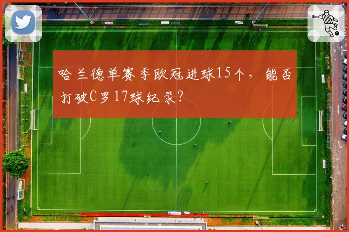 哈兰德单赛季欧冠进球15个,能否打破C罗17球纪录?